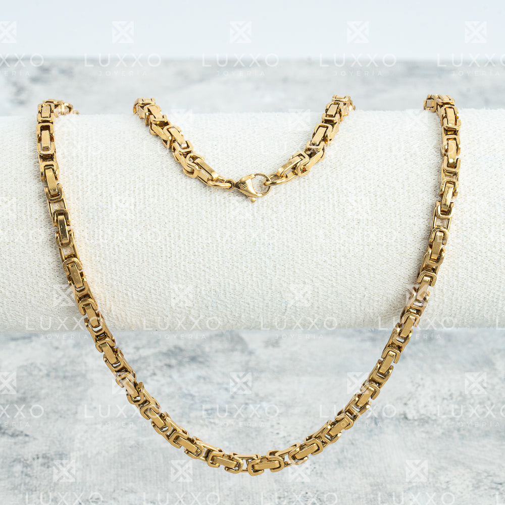 Cadena Rustica Hombre 4mm