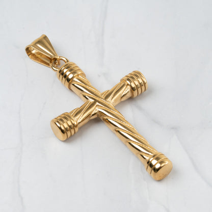 Combo Cadena Cubana + Dije Cruz Lazo GRATIS