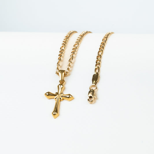 Combo Cadena y Pulsera Cartier + Dije Cruz 002 GRATIS