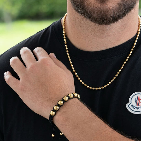 Oferta Cadena Militar Hombre + Manilla GRATIS