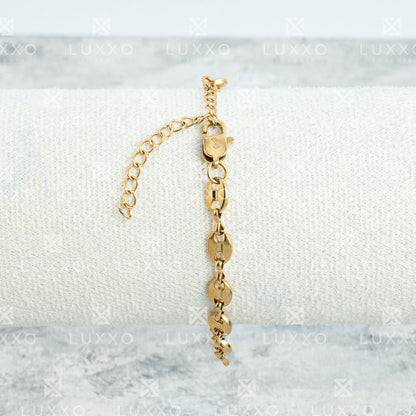 Pulsera Grano de Café Mujer 5mm
